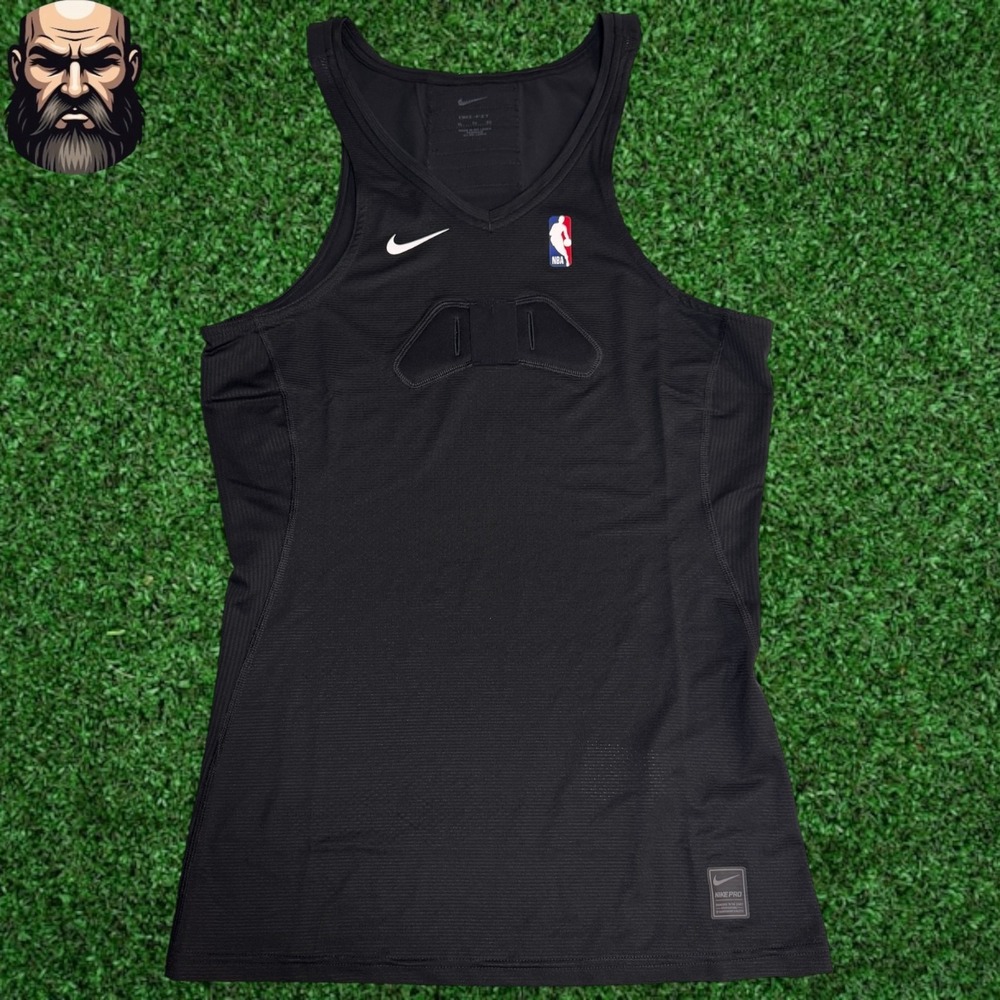 Nike Pro NBA Player Issued Training Tank Top Black 880805-010 Men's Size XL